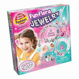Small World Toys Funflora jewelry kit with charms and beads, imported from the UK