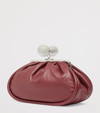 Weekend Max Mara Pasticcino leather clutch bag - British product