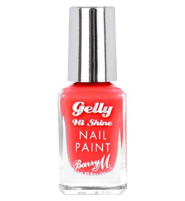 Barry M Gelly Hi Shine Nail Paint 10ml GOODS Boots Cherry Pie  