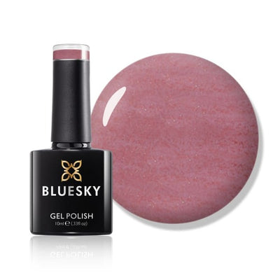 Superdrug Bluesky Gel Polish Amelia Pink Glitter Nail Polish- Buy online at McGrocer