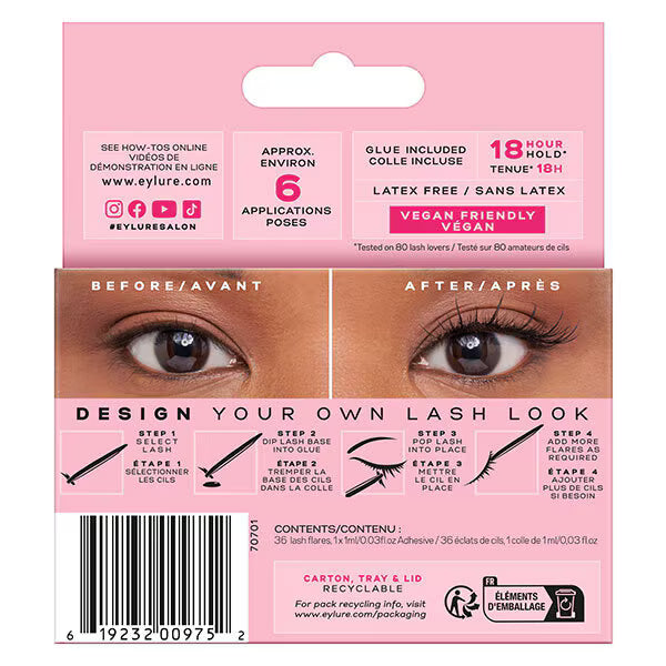 Eylure Individual Manga Lash False Eyelash - British product