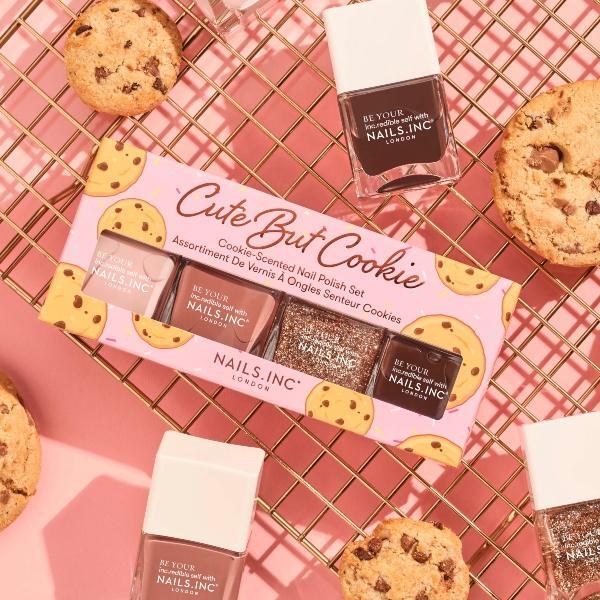 Nails.INC Cute But Cookie 4-Piece Nail Polish Set