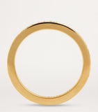 Azlee yellow gold diamond eternity ring, imported from the UK
