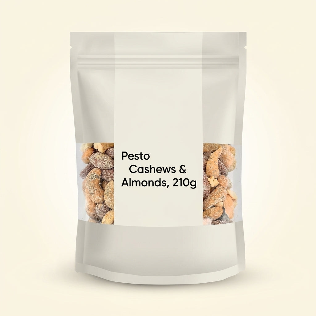 Holland & Barrett Pesto Cashews and Almonds 210g, UK version