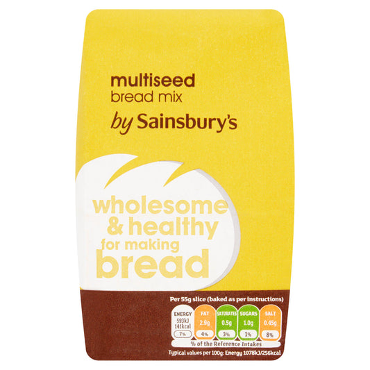 Sainsbury's Multiseed Bread Mix 500g flour Sainsburys   