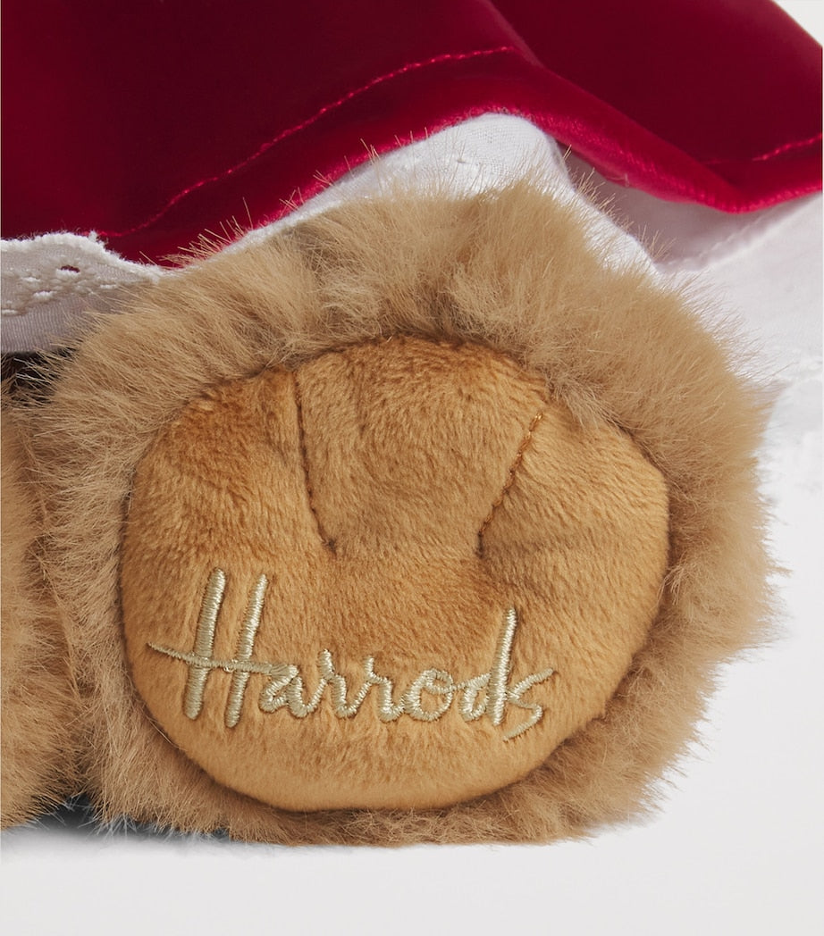 Harrods bunny soft toy in dress - British product