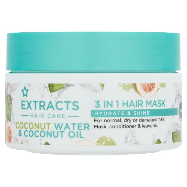 Superdrug Hydrate & Shine Hair Mask with Coconut Water GOODS Superdrug   