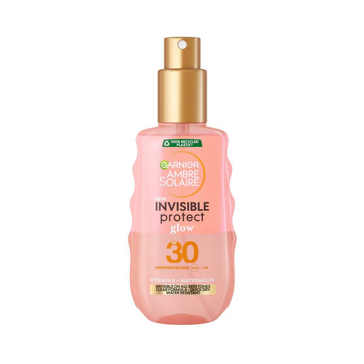 Garnier Ambre Solaire Invisible Protect Glow Sun Protection Spray SPF30 150ml GOODS Boots   