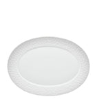 Meissen oval platter plate with blossom design 36cm, imported from the UK