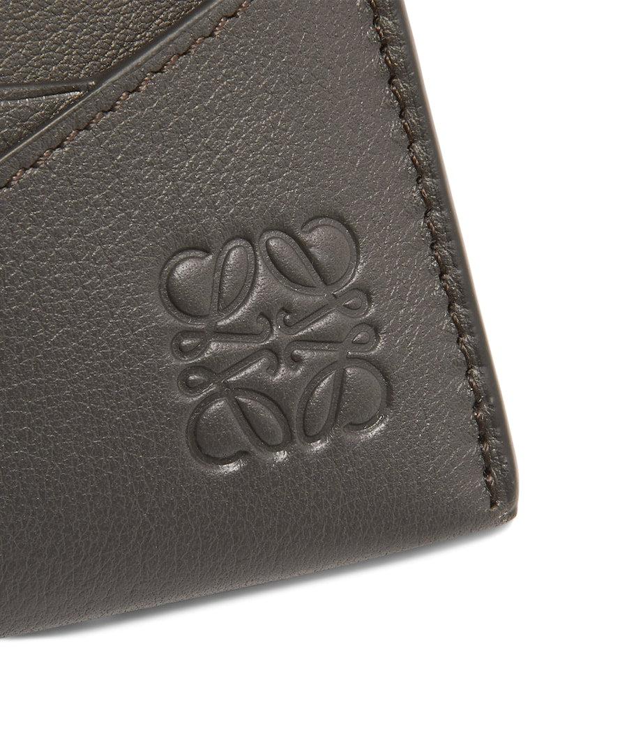 LOEWE Puzzle leather card holder 7.5x10.5cm, imported from the UK