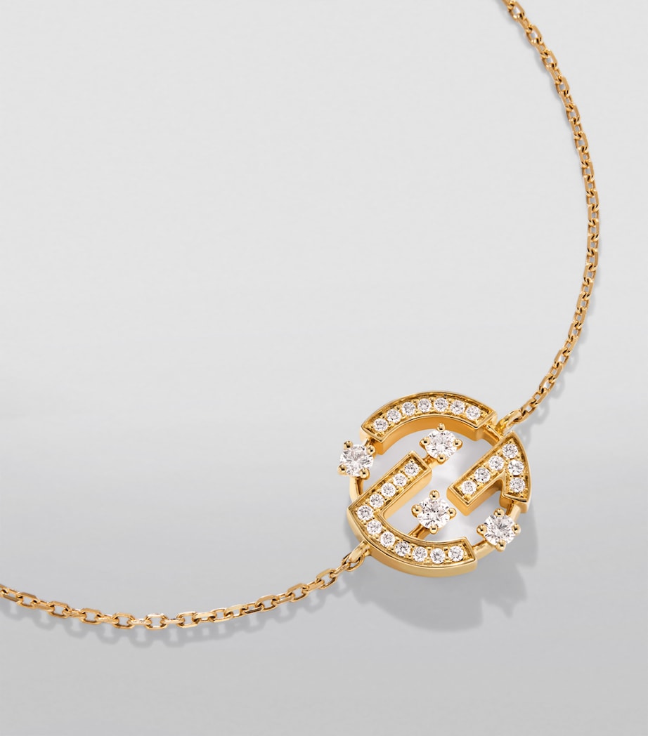 Marli New York Avenues yellow gold diamond bracelet (British brand)