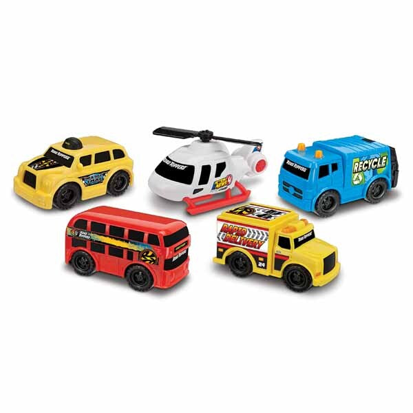 Nikko toy vehicle set 5 pack, UK version
