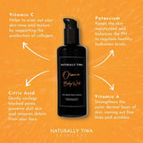 Naturally Tiwa OROMA body wash 200ml (British brand)
