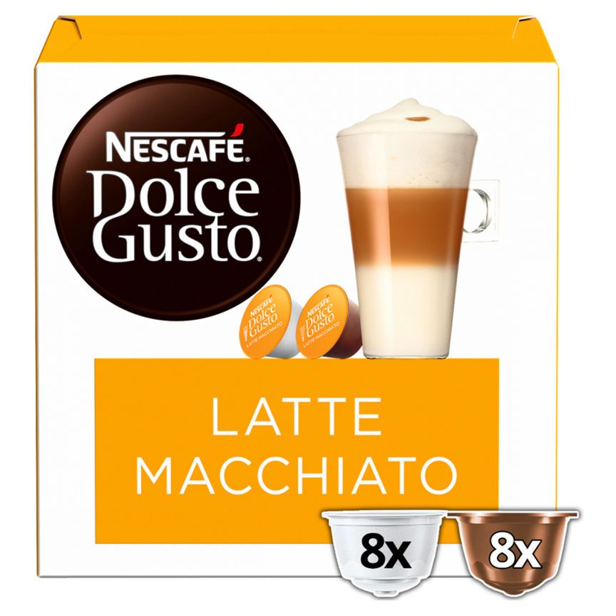 Nescafe Dolce Gusto Latte Macchiato Coffee Pods GOODS ASDA   