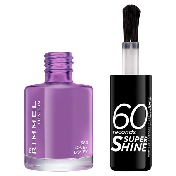 Rimmel Nail Polish 60 Second Lovey Dovey 8ml GOODS Superdrug   