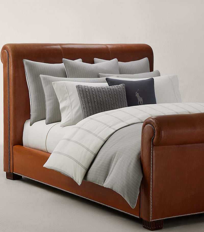 Ralph Lauren Kerrigan king duvet cover in cotton twill - British product