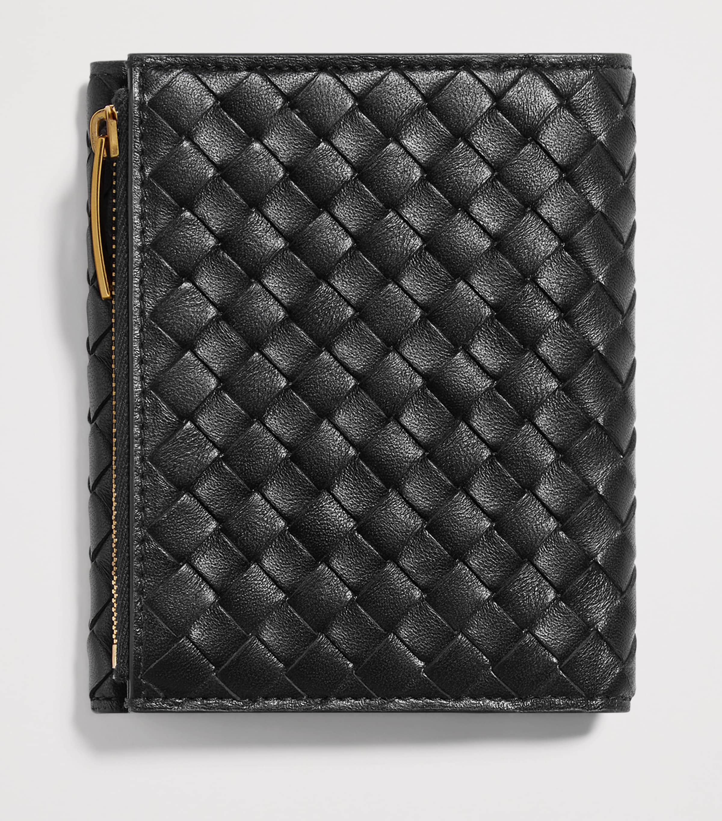 Bottega Veneta small leather Piccolo bifold wallet, imported from the UK