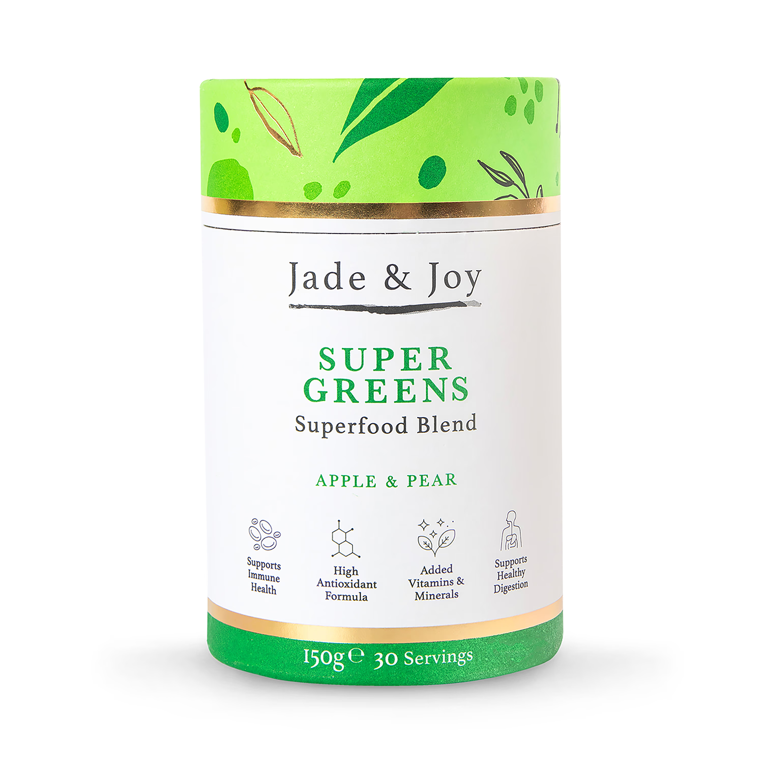 Jade & Joy super greens powder Apple & Pear 150g (British brand)