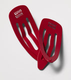 Miu Miu metal hair clips set of 2, UK version