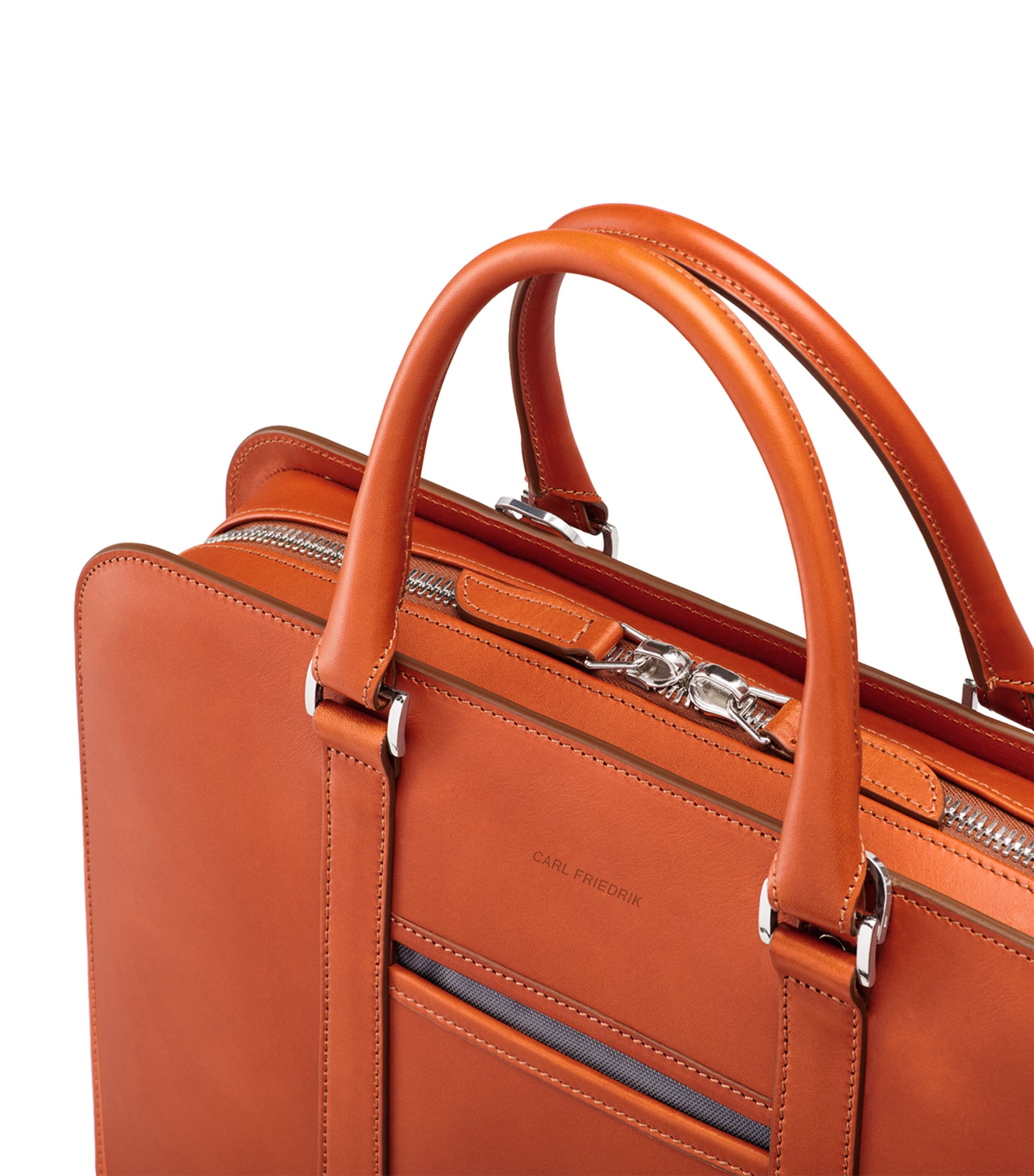 Carl Friedrik Palissy leather briefcase, imported from the UK