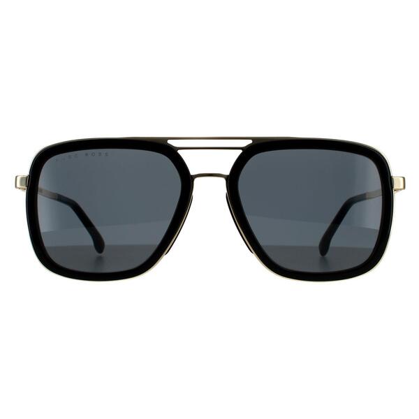 Hugo Boss BOSS 1235/S black men's sunglasses metal frame, UK version