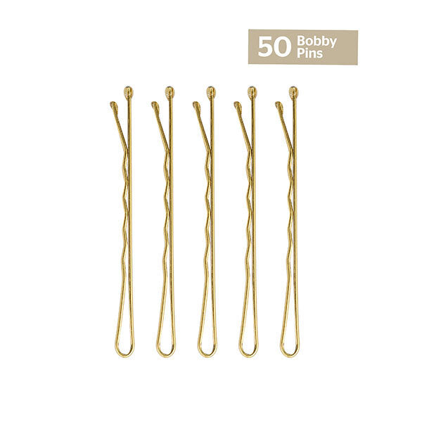 Brushworks Blonde Bobby Pins - 50 Pieces GOODS Superdrug   