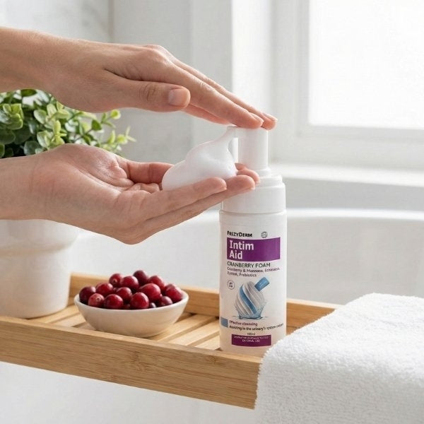 FrezyDerm Intim Aid Cranberry Foam 100ml - British product