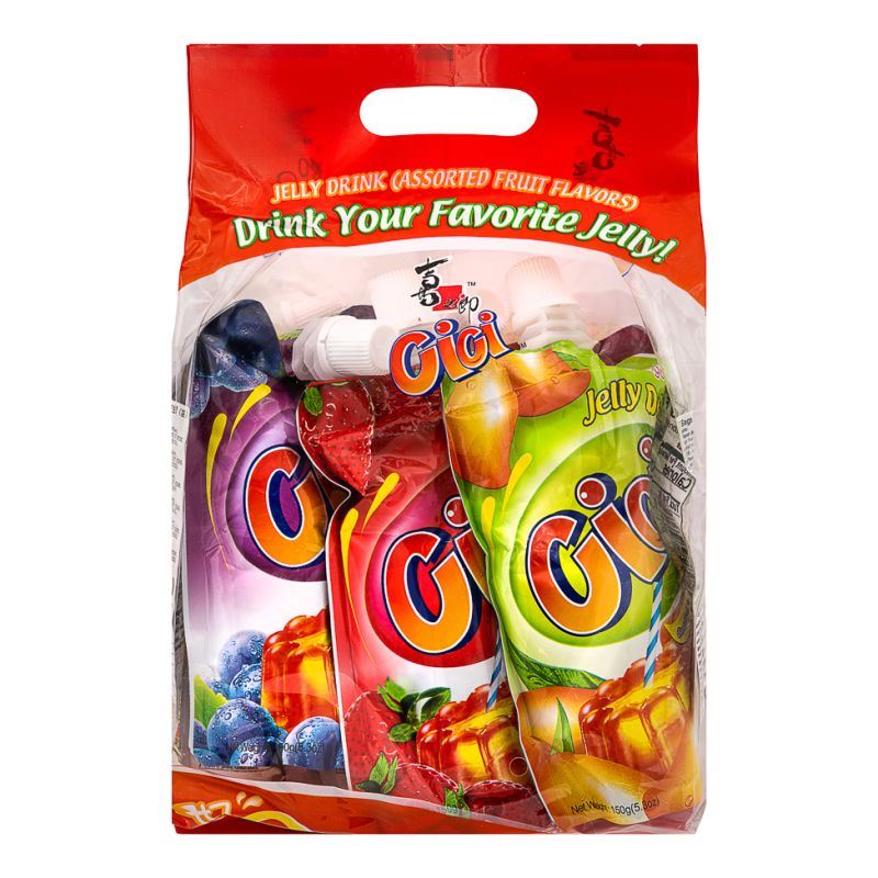 Xizhilang assorted fruit jelly drink 6pk, imported from the UK