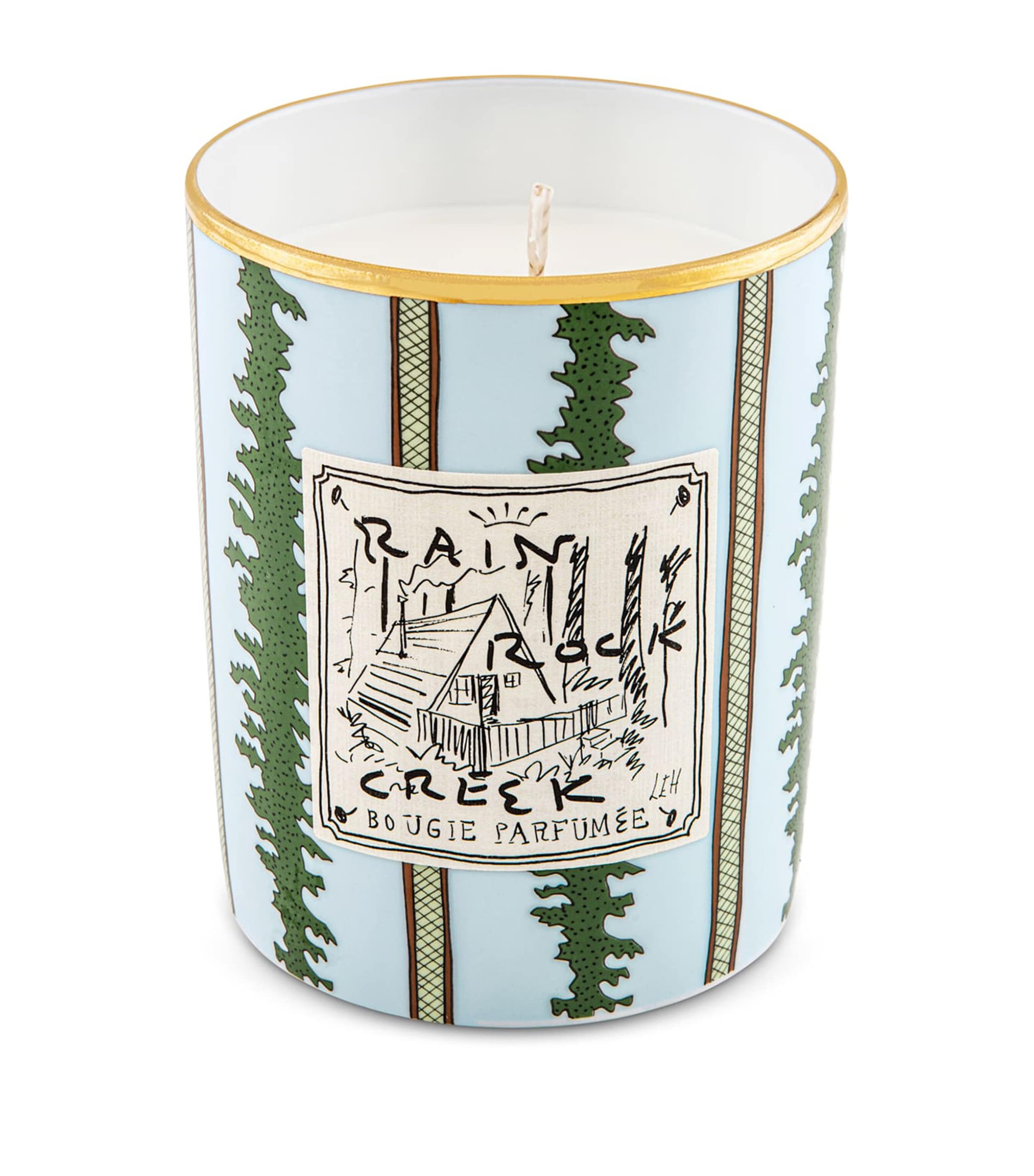 GINORI 1735 Rain Rock Creek scented candle 538g, UK version
