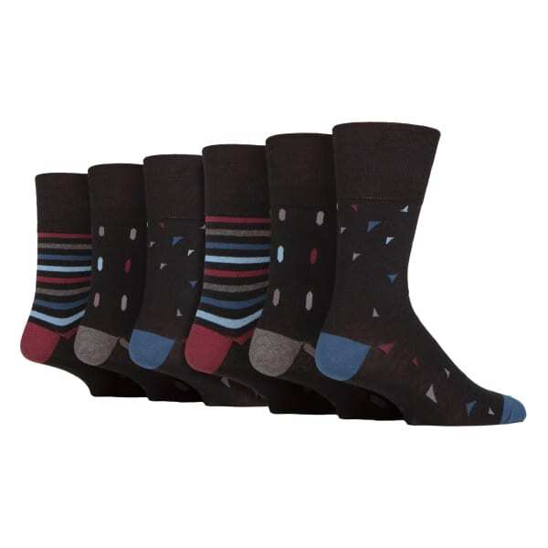 Gentle Grip men's honeycomb top socks - British product