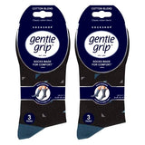 Gentle Grip men's honeycomb top socks - British product