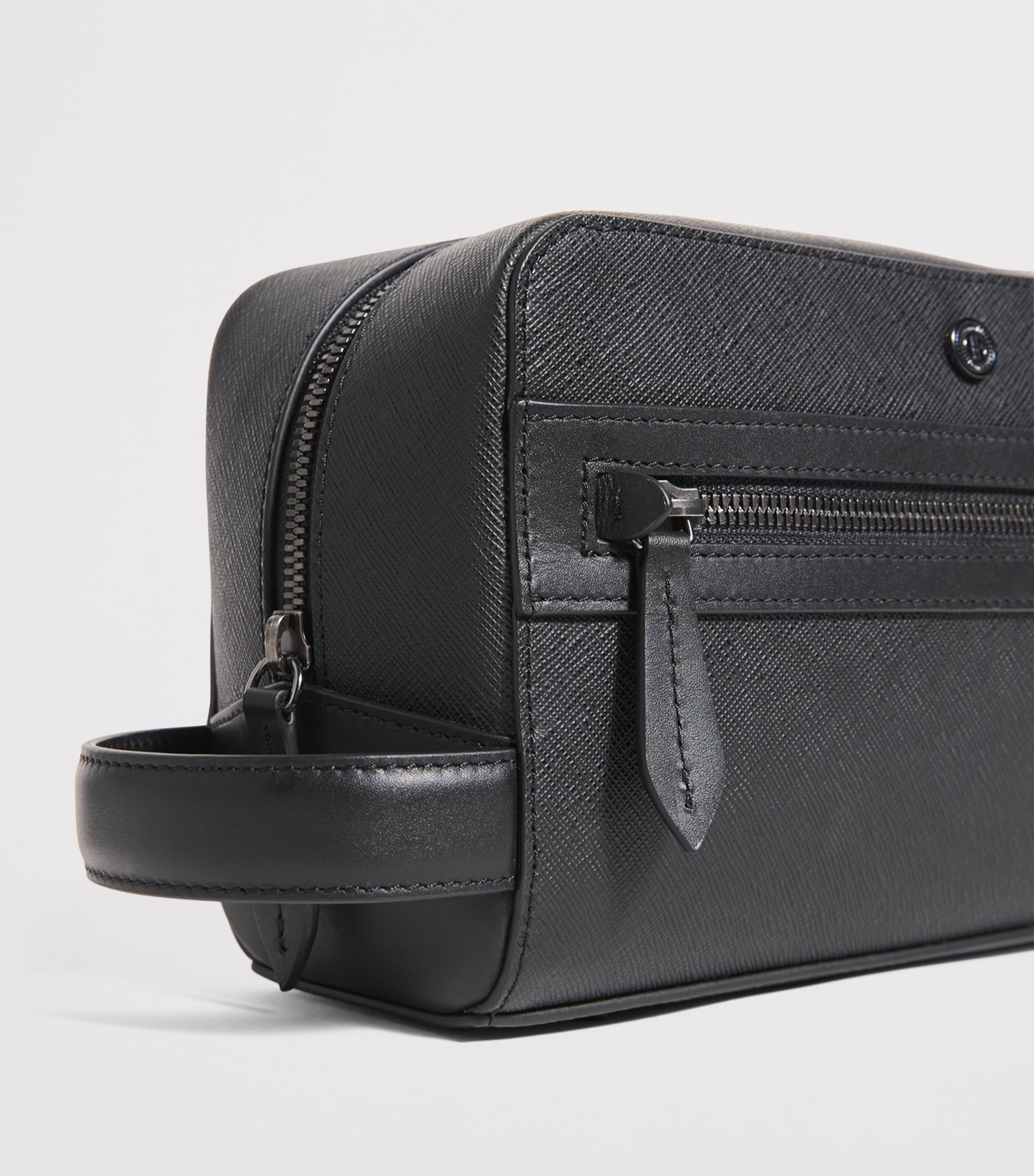 Harrods leather wash bag, UK version
