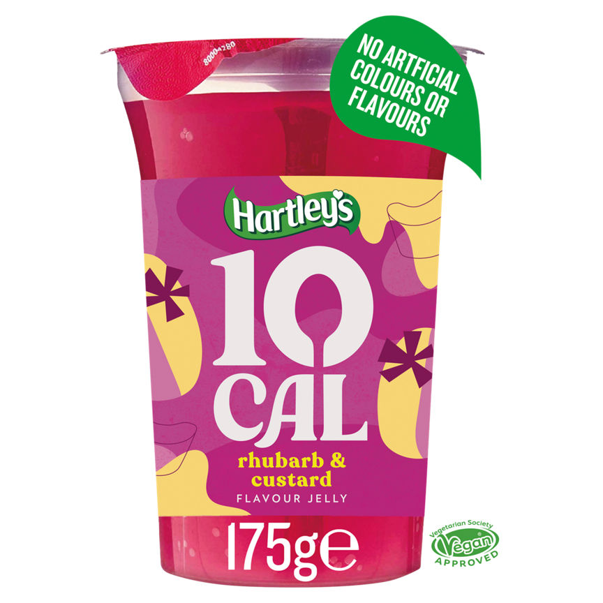 Hartley's 10 Cal Rhubarb & Custard Flavour Jelly GOODS ASDA   