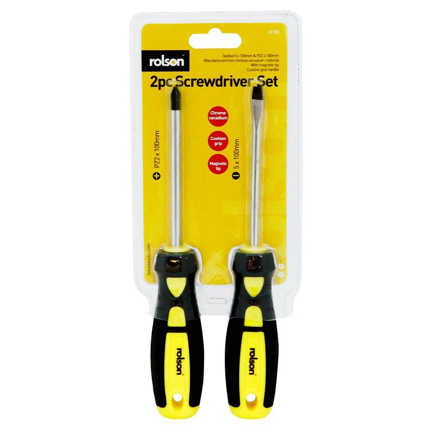 2pc Screwdriver Set