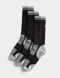 Goodmove cushioned reflective socks 3 pack - British product