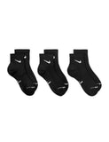 Nike cotton rich ankle socks 3 pack, imported from the UK
