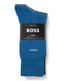 BOSS cotton rich socks 3 pack in choice colours (British brand)
