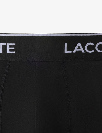 Lacoste 3er-Pack Baumwoll-Stretch-Boxershorts für Herren Unterwäsche