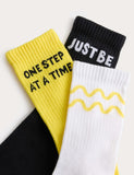 YoungMinds cotton-rich ribbed socks 3 pack, UK version