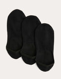 Autograph Egyptian cotton invisible trainer liners 3 pack - British product
