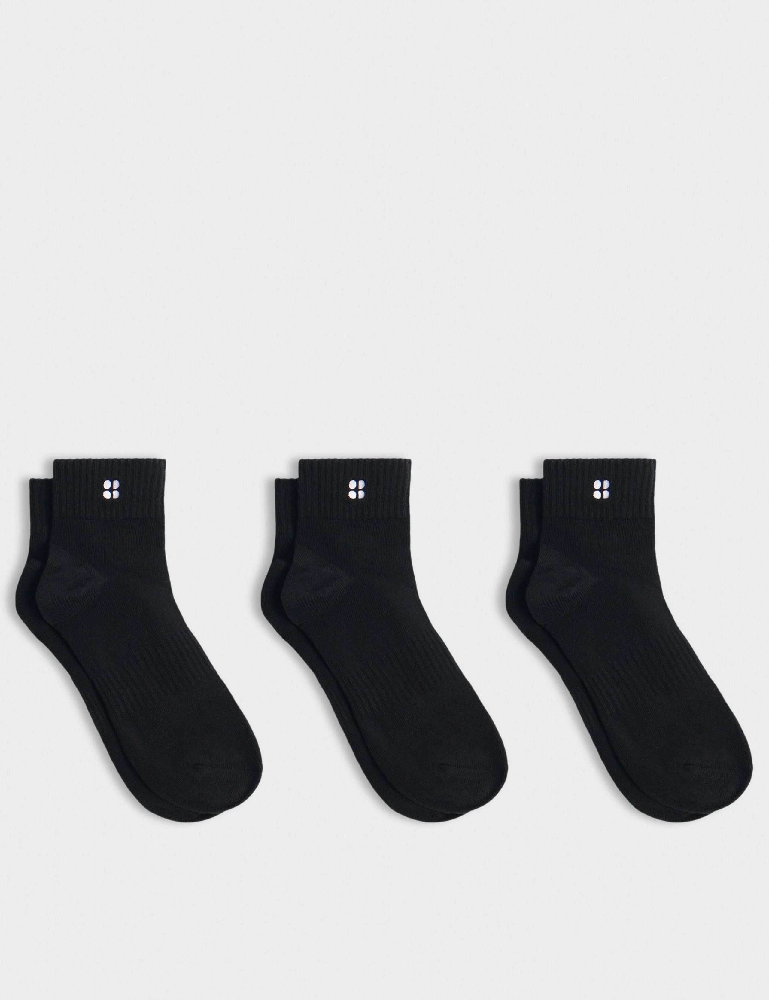 Sweaty Betty 3 pack cotton rich ankle socks - British product