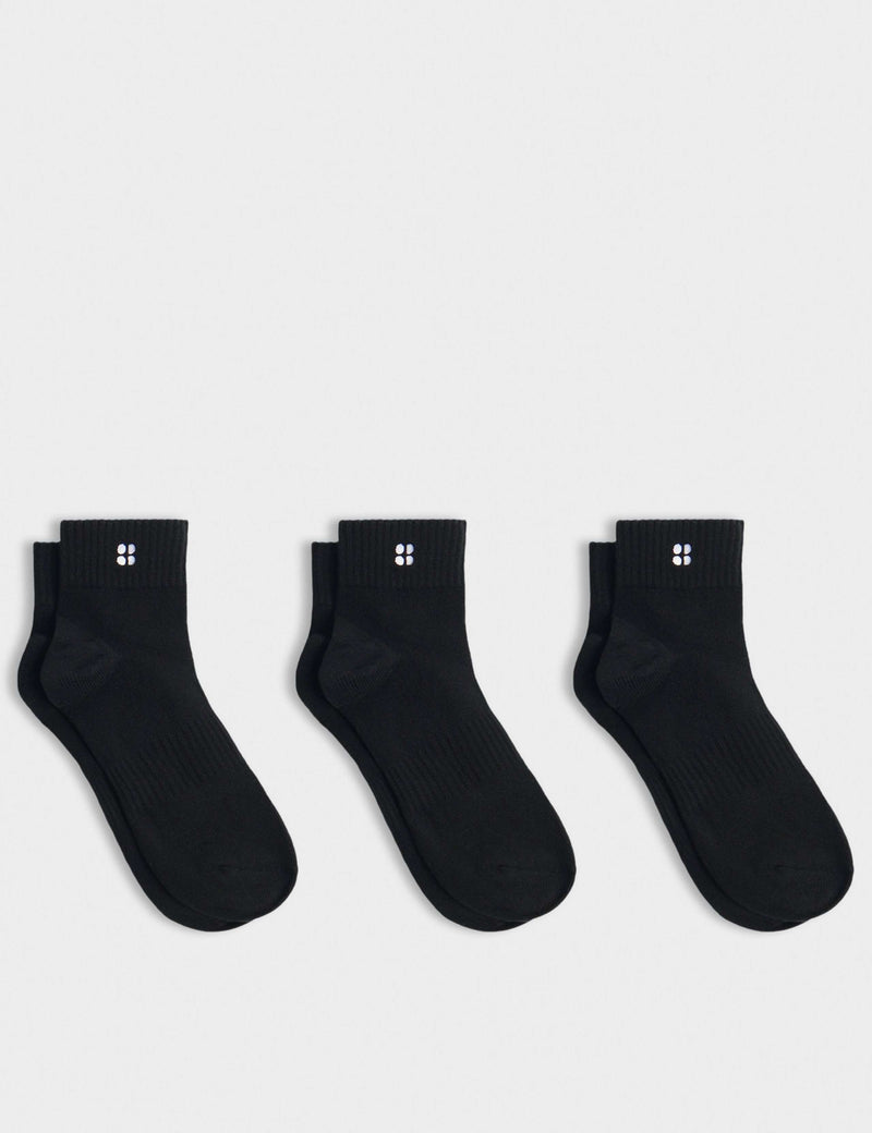Sweaty Betty 3 pack cotton rich ankle socks - British product