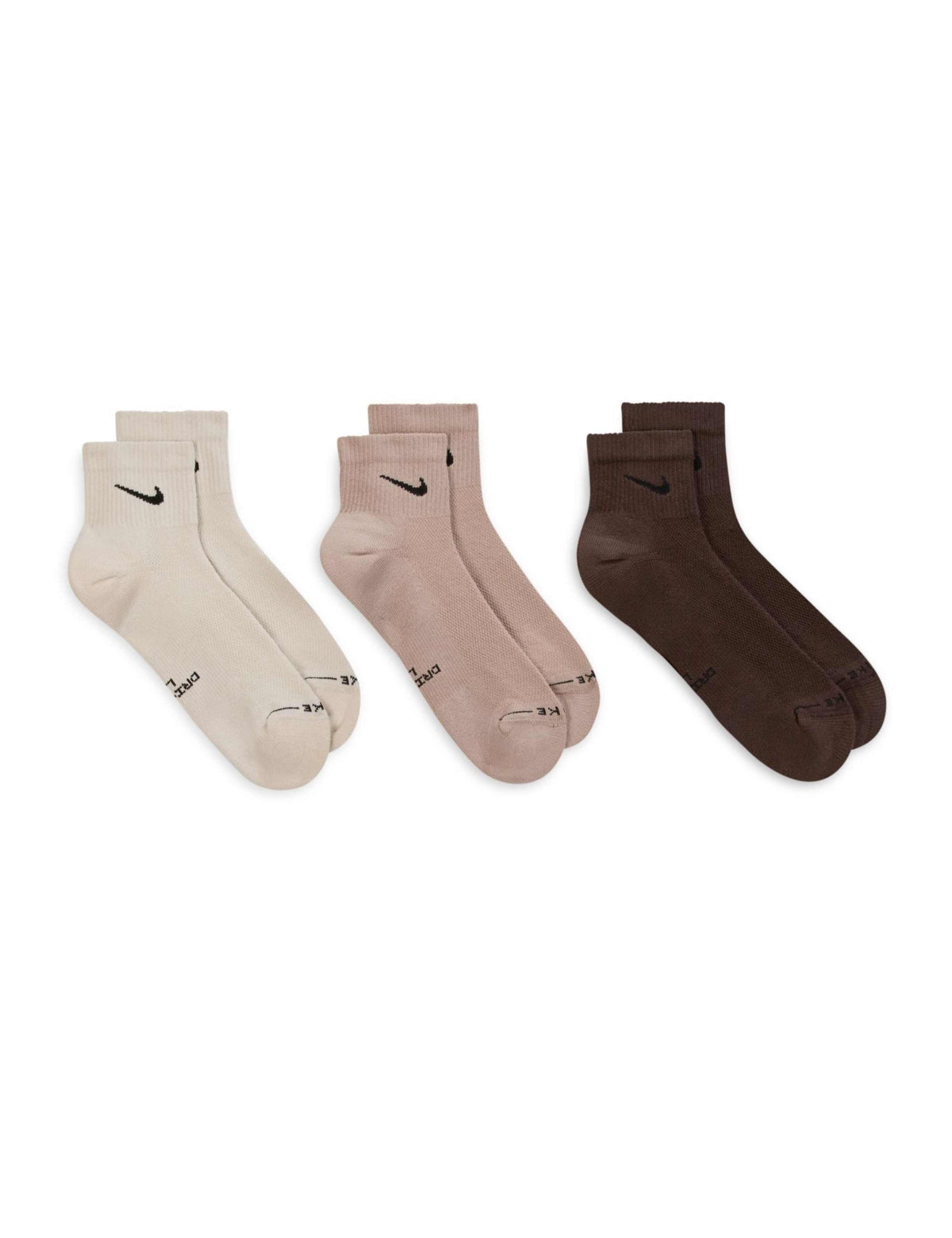 Nike ankle socks 3 pack, imported from the UK