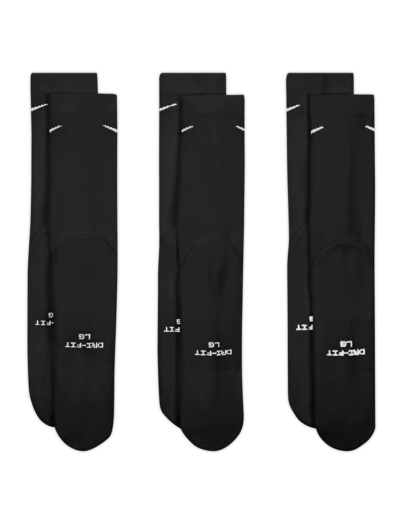 Nike cotton rich crew socks 3 pack (British brand)