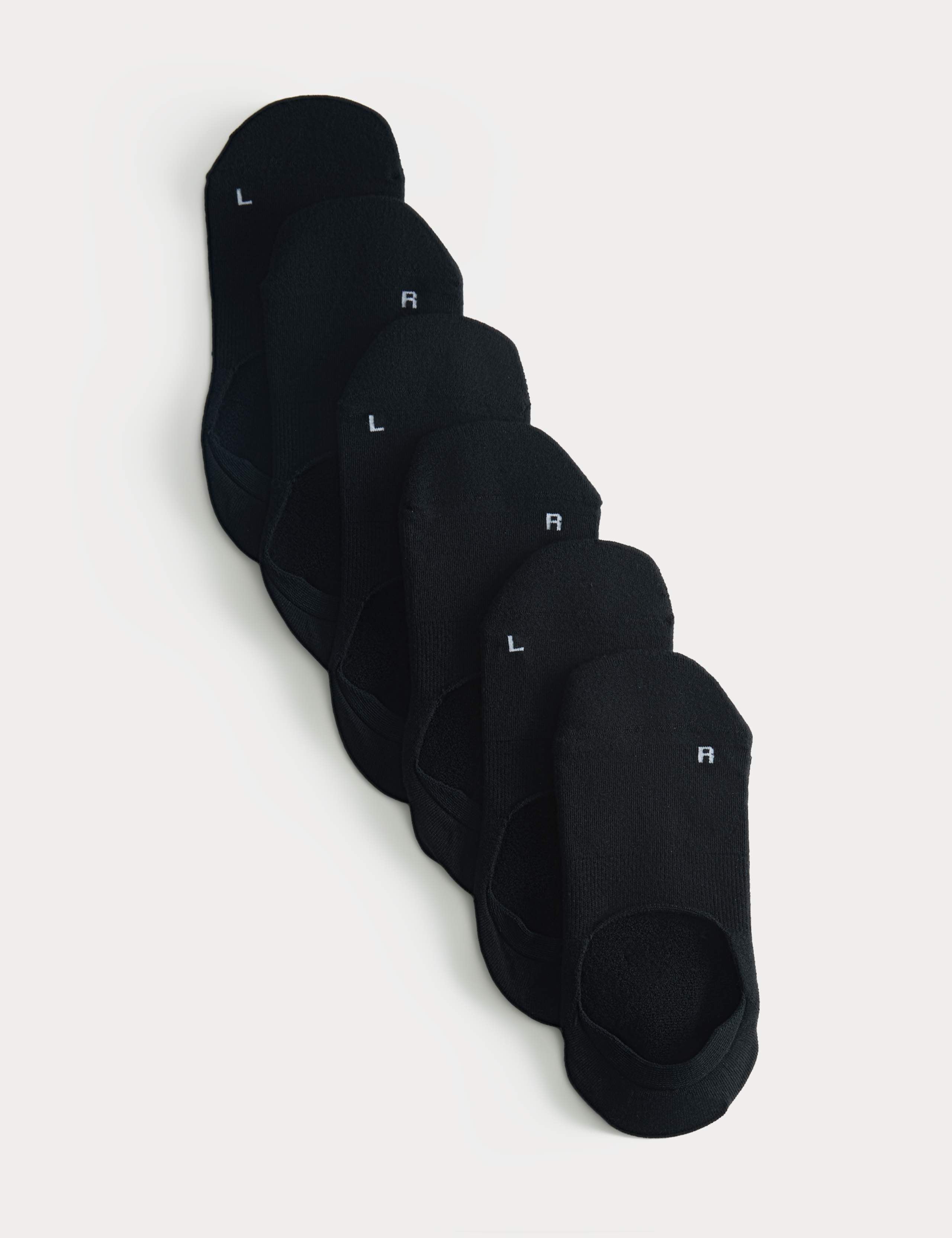 Goodmove invisible cushioned trainer liners 3 pack - British product