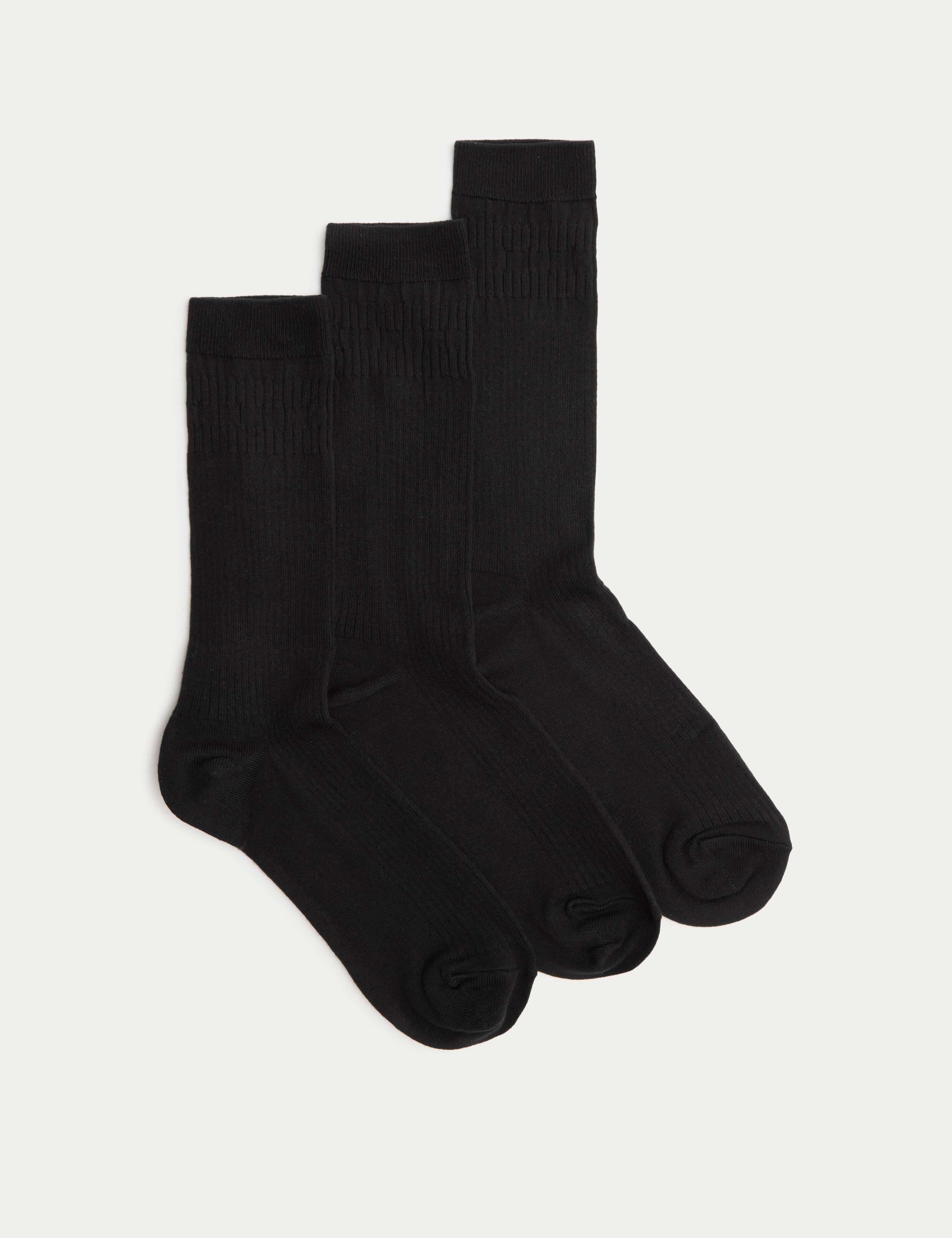 M&S light thermal grip socks 3 pack, imported from the UK