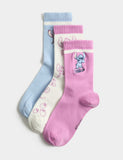 Disney Lilo & Stitch ankle socks 3 pack (British brand)