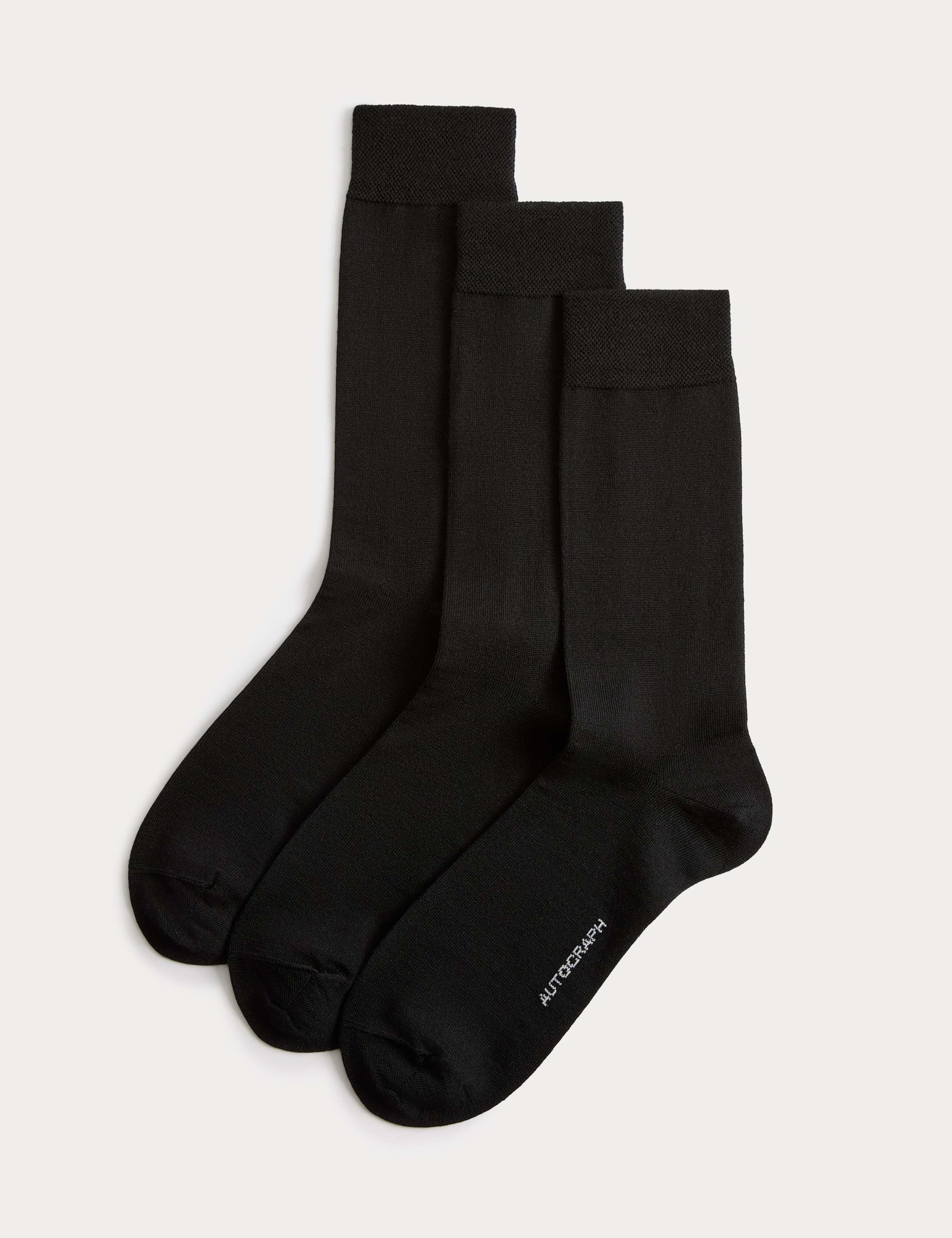 Autograph merino wool blend socks 3 pack, UK version