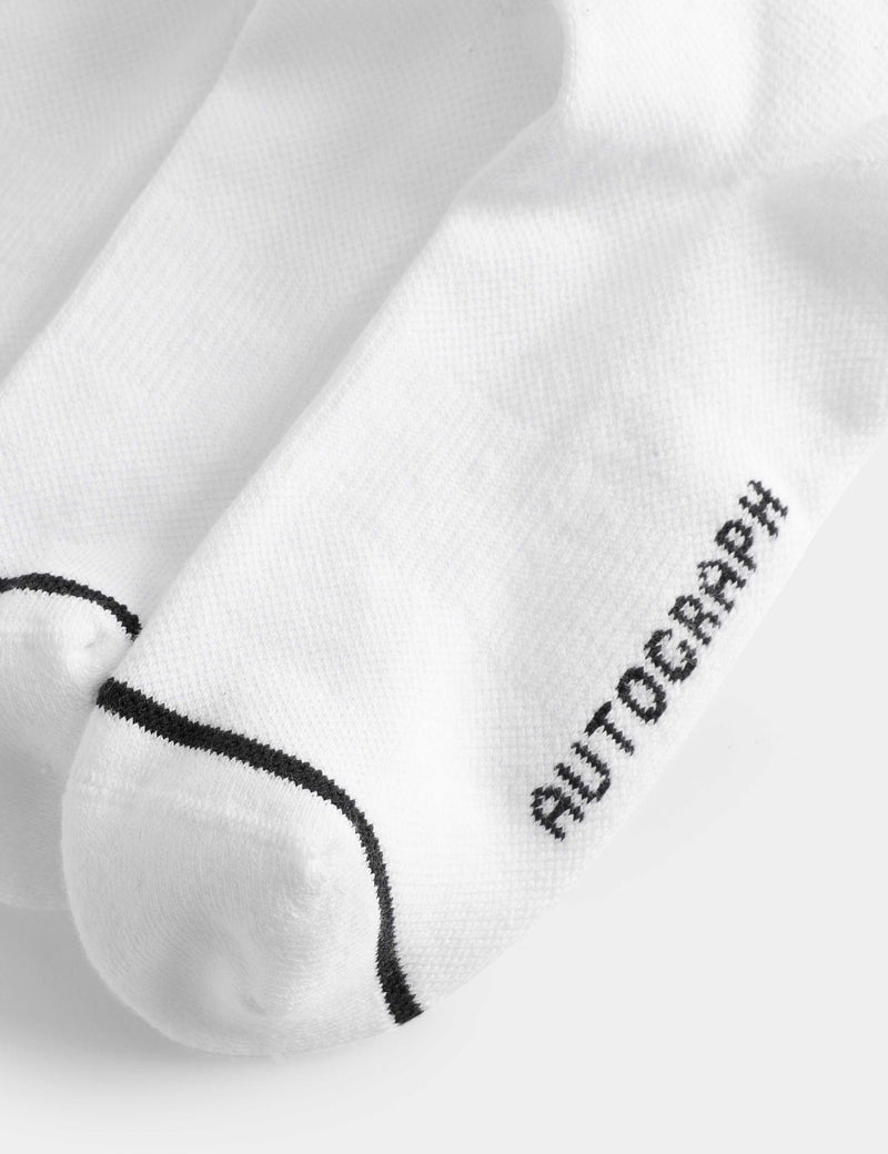Autograph Pima cotton quarter liner socks 3 pack - British product