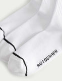 Autograph 3 pack pima cotton rich socks (British brand)